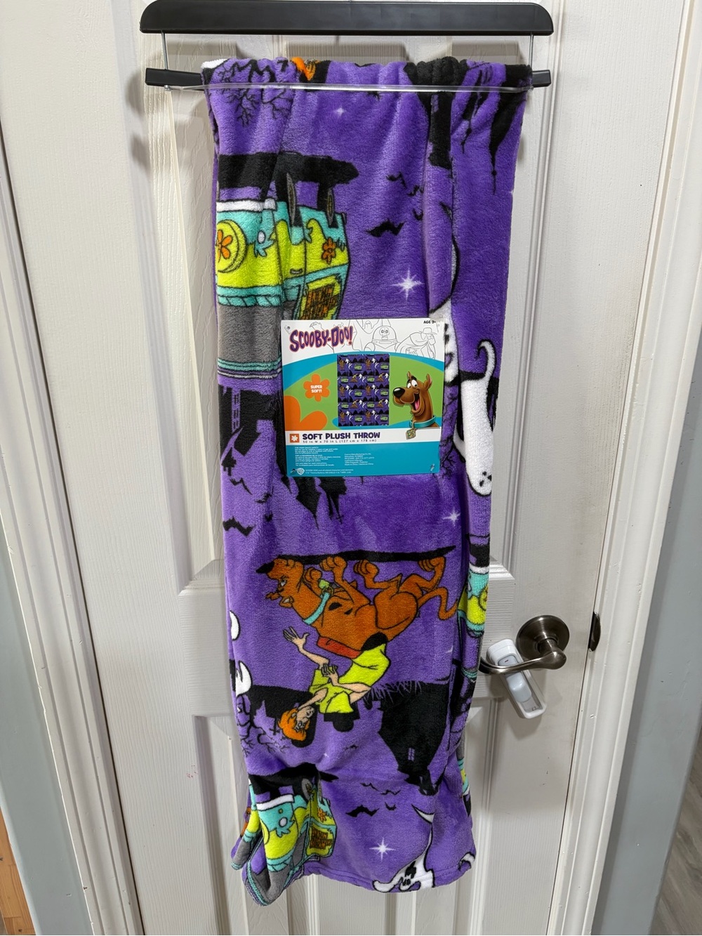 Scooby Doo Soft Plush Throw Blanket